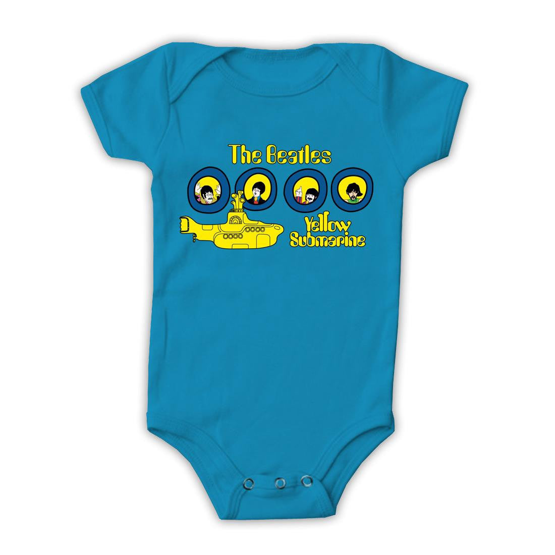 The Beatles Port Holes Onesie - HalfMoonMusic
