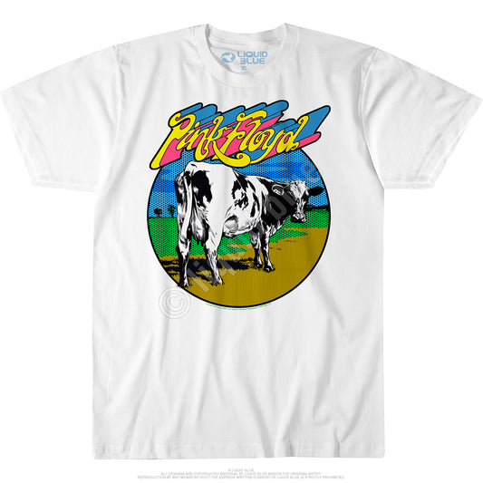 Pink Floyd Distant Bells Cow T-Shirt - HalfMoonMusic