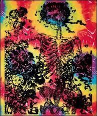 40"X45" Tie Dye Fabric Wall Hangings - HalfMoonMusic