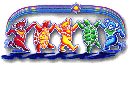 Rainbow GD Critters Sticker - HalfMoonMusic