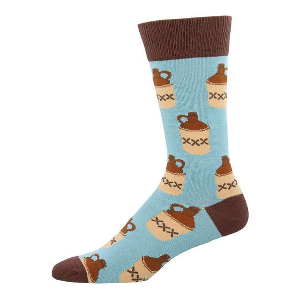 Mens Jugs Bamboo Crew Socks - HalfMoonMusic