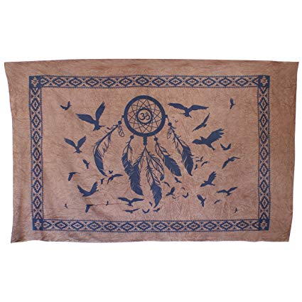 Dream Catcher Birds Tapestry - HalfMoonMusic