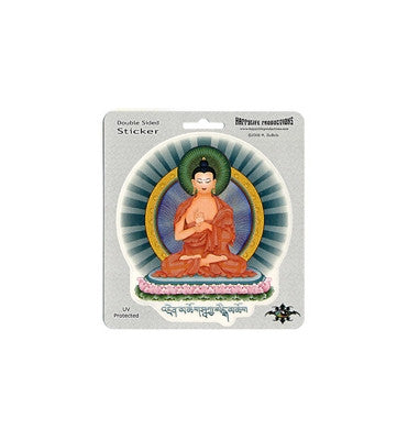 Teaching Buddha Sticker - HalfMoonMusic