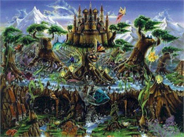 Aquatic Balance Poster - HalfMoonMusic