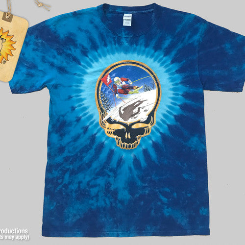 Fire On The Mountain Grateful Dead Ski T Shirt - HalfMoonMusic
