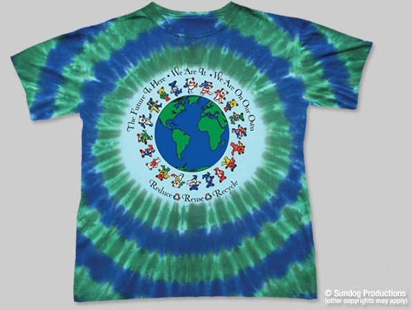 Youth Flag Bears T Shirt - HalfMoonMusic