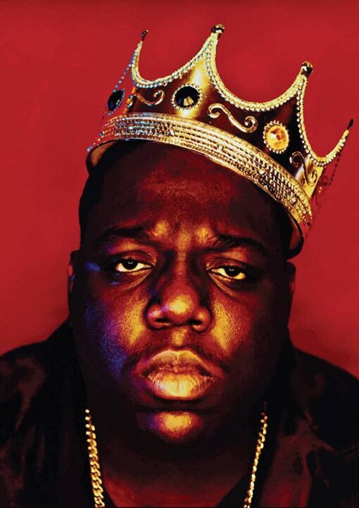 11x17 Notorious BIG Crown Countertop Poster - HalfMoonMusic
