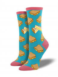 Grilled Cheese Socks - HalfMoonMusic