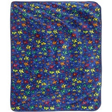 Grateful Dead Bear Scramble Fleece Blanket - HalfMoonMusic