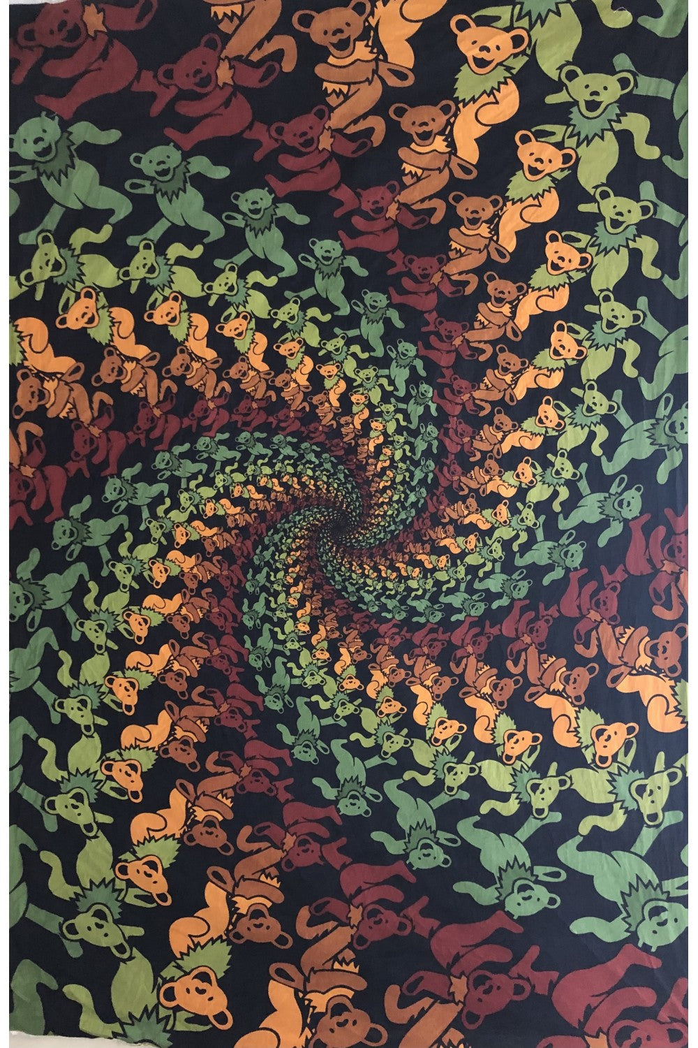 Grateful Dead Dancing Wood Bears 3D Tapestry - HalfMoonMusic
