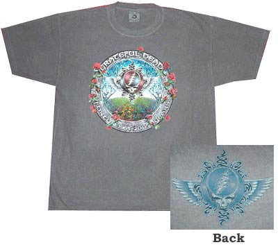 Grateful Dead 40 Years Solid T Shirt - HalfMoonMusic