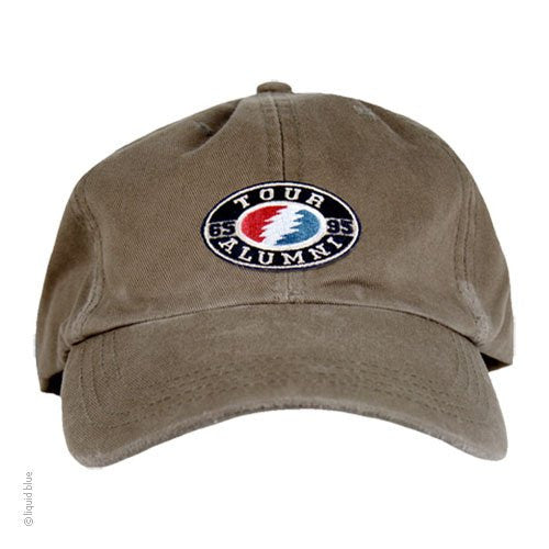 Grateful Dead Tour Alumni 65-95 Grey Baseball Hat - HalfMoonMusic