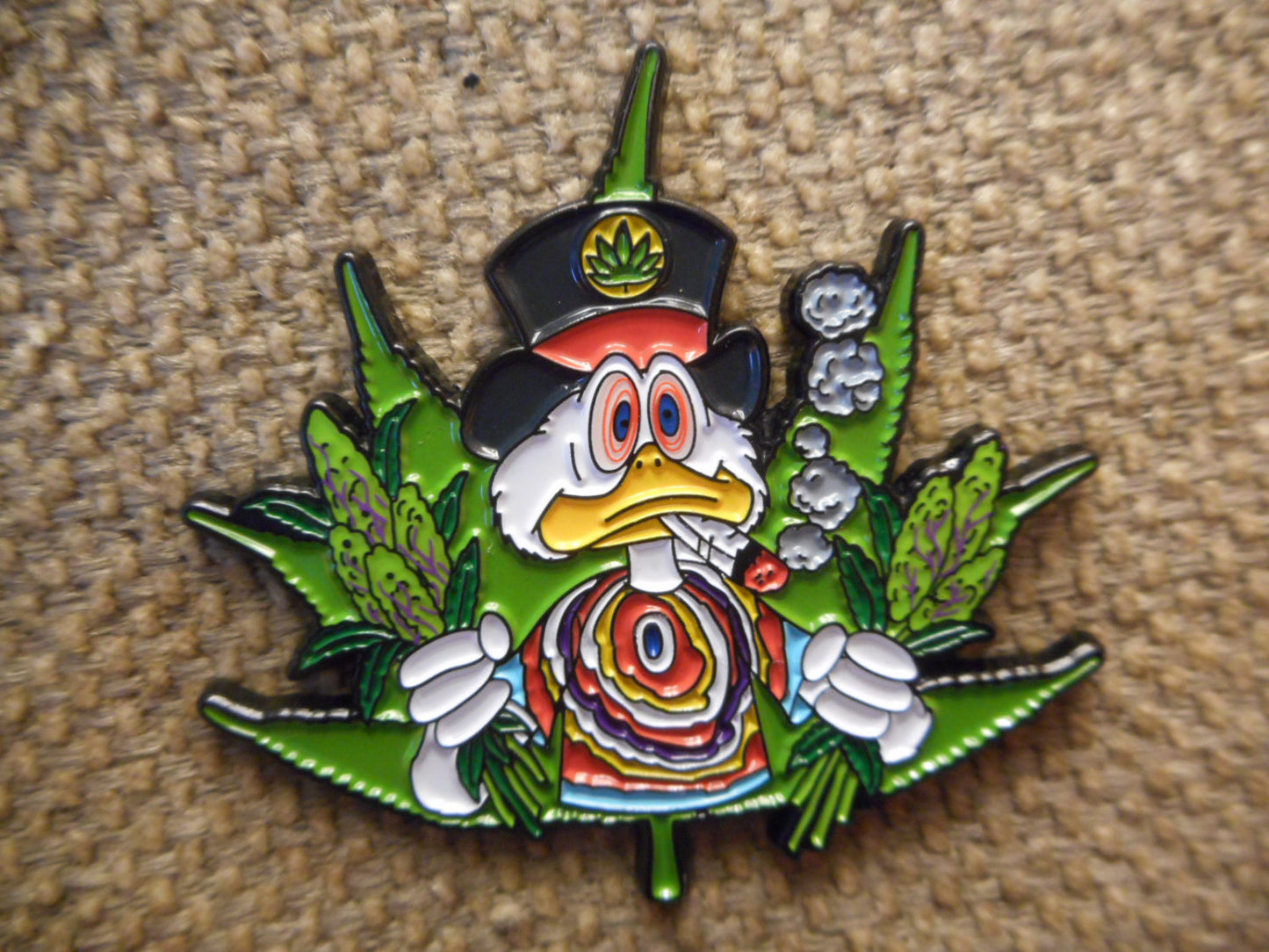 Wacky McWeed Hat Pin - HalfMoonMusic
