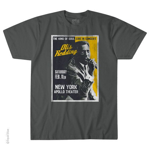 Mens Otis Redding Apollo Theater T-Shirt - HalfMoonMusic
