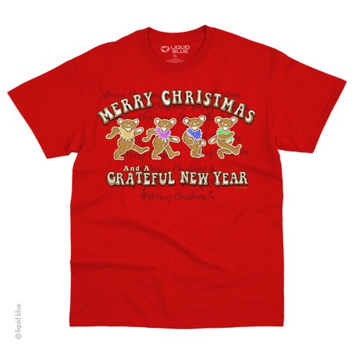 Grateful Dead Gingerbread Bears Youth T-Shirt - HalfMoonMusic