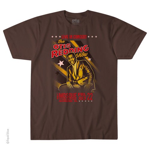 Mens Otis Redding Mosque Theater T-Shirt - HalfMoonMusic