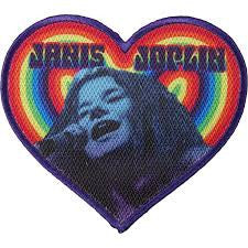 Jani Joplin Heart Patch - HalfMoonMusic