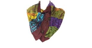 Assorted Patchwork Razor Cut Scarf - HalfMoonMusic