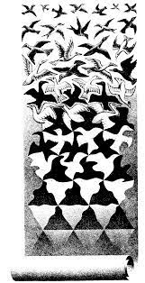 Liberation Escher Art Print - HalfMoonMusic