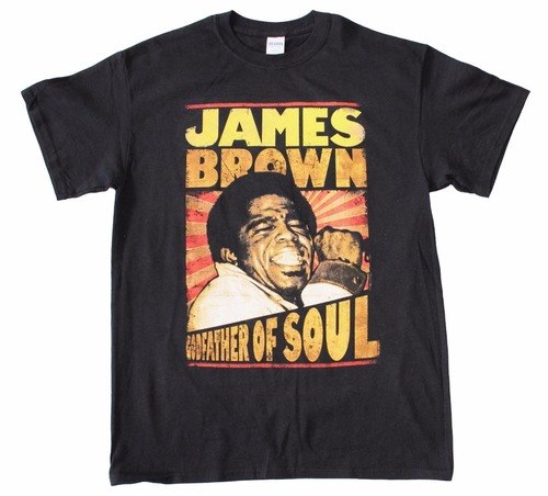 Men's James Brown Godfather T Shirt - HalfMoonMusic