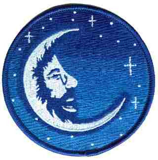 Jerry Blue Moon Patch - HalfMoonMusic