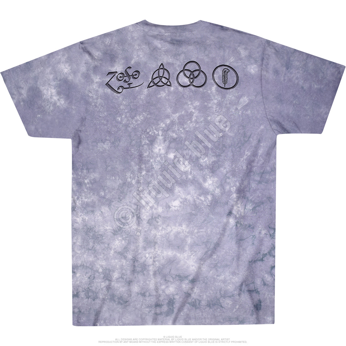 Mens Led Zeppelin Man With Sticks T-Shirt - HalfMoonMusic