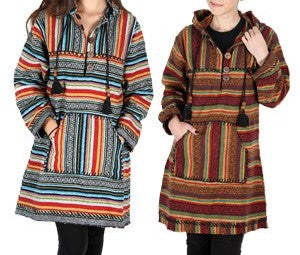 Women's Cotton Hoodie Dress - HalfMoonMusic