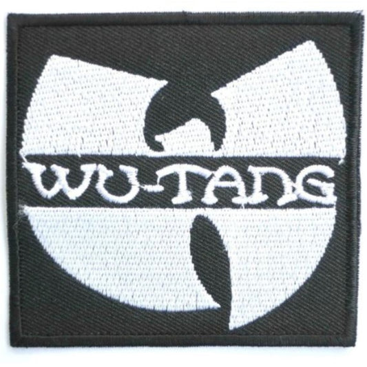 Wu-Tang Black White Patch - HalfMoonMusic