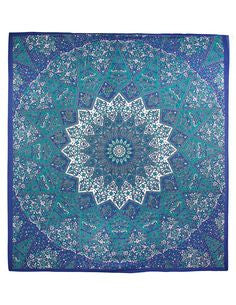 3D Purple Star Tapestry Air Mattress Cover - HalfMoonMusic