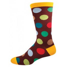 Big Sur Dots Mens Socks - HalfMoonMusic