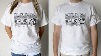 Widespread Panic Noteeater Comic T-shirt - HalfMoonMusic