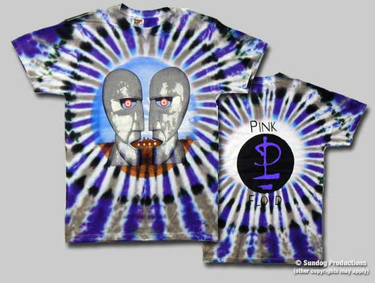 Pink Floyd Division Bell Tie-Dye T-Shirt - HalfMoonMusic