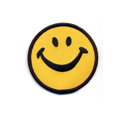Smiley Face Patch - HalfMoonMusic