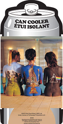Pink Floyd Back Catalogue Can Koozie - HalfMoonMusic