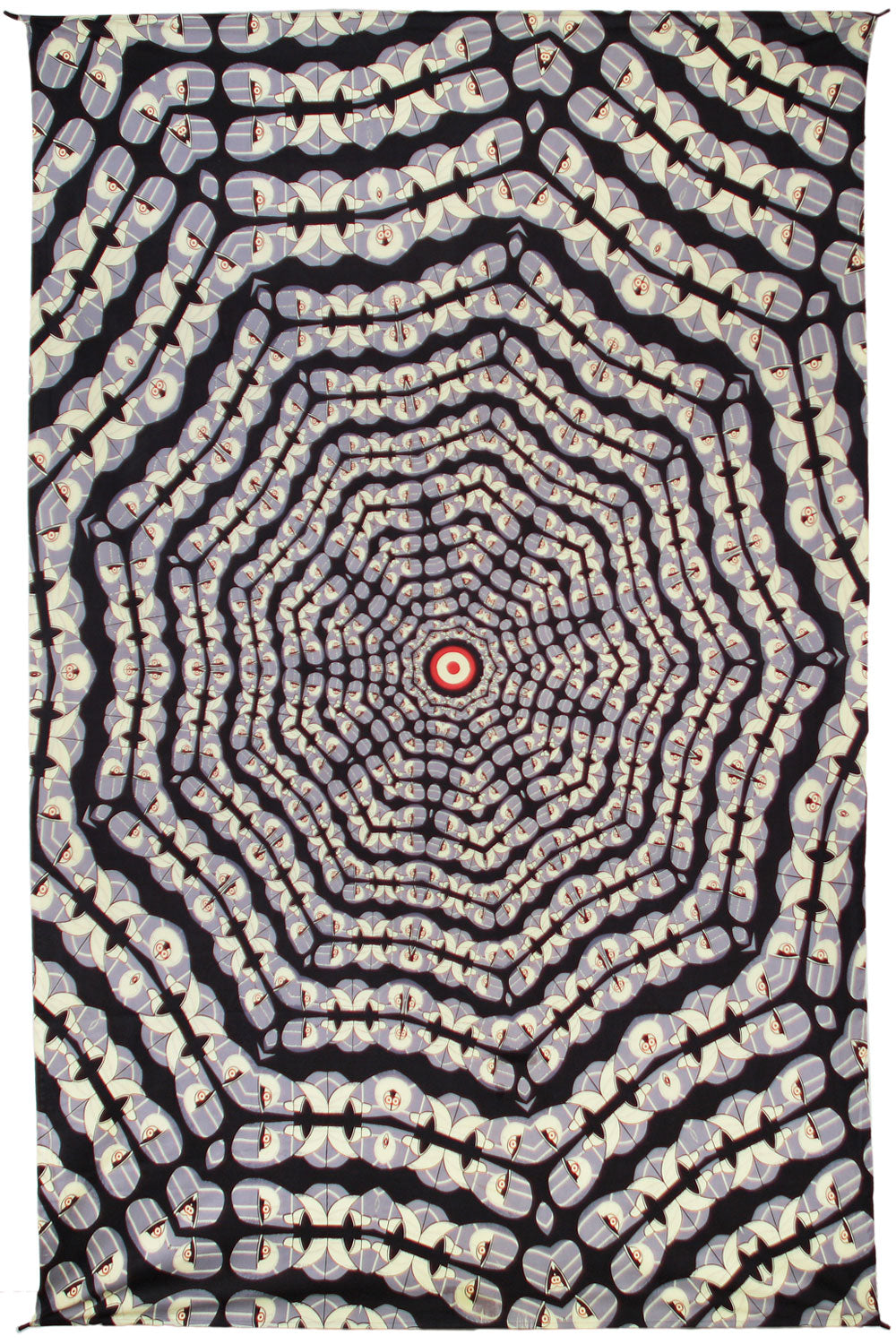 Pink Floyd Division Bell Mandala Tapestry - HalfMoonMusic