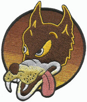 Jerry Garcia Wolf Patch - HalfMoonMusic