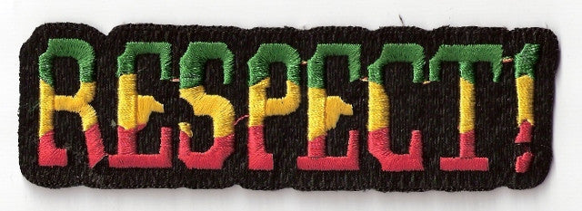 Rasta RESPECT Patch - HalfMoonMusic