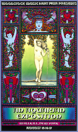 Woodstock Original Poster - HalfMoonMusic