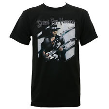 Mens Stevie Ray Vaughan Texas Flood T-shirt - HalfMoonMusic