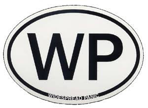 Widespread Panic WP Sticker - HalfMoonMusic