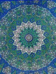Star Mandala Tapestry - HalfMoonMusic