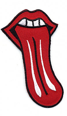 Rolling Stones Tongue Patch - HalfMoonMusic