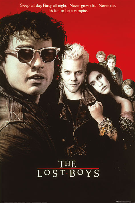 Lost Boys Cult Classic Poster - HalfMoonMusic