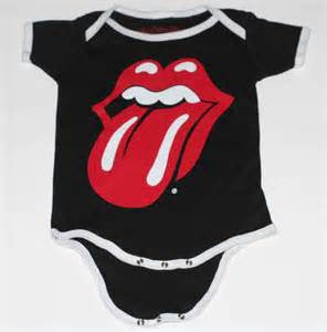 Rolling Stones Onesie - HalfMoonMusic