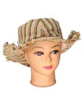 Rasta Hemp Sun Hats - HalfMoonMusic