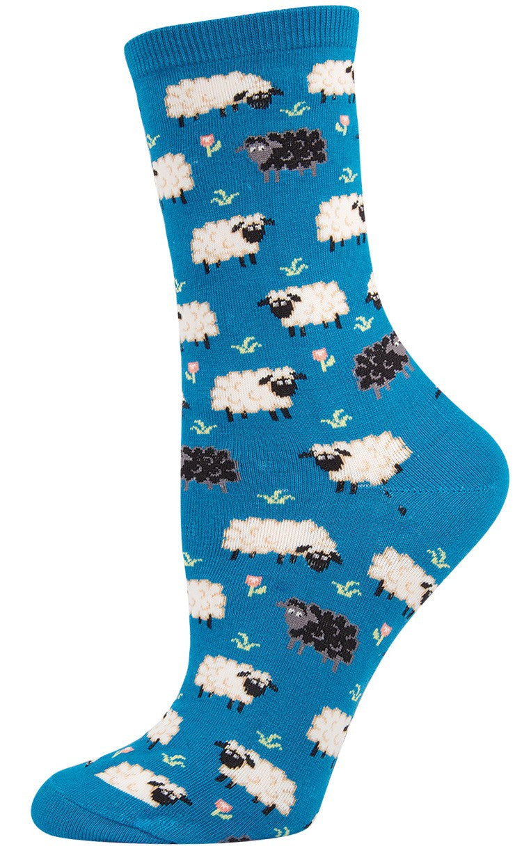 Black Sheep Womens Socks - HalfMoonMusic