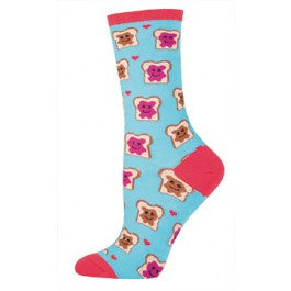 PB&J Love Womens Socks - HalfMoonMusic