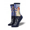Women's Absinthe Woman Socks - HalfMoonMusic