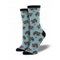 Loving Otters Women's Socks - HalfMoonMusic