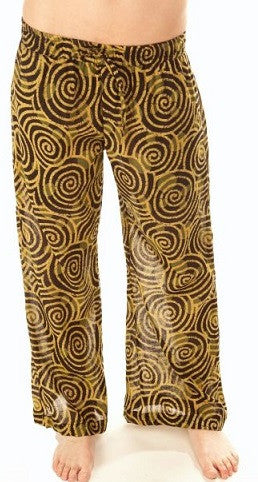 Spiral Wide Legged Pants - HalfMoonMusic